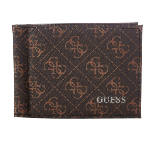 Guess, Vezzola, Textile Wallet, Coin Holder, SMVEZZPOL23, Black, For Men