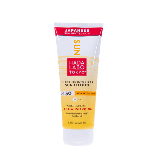 Hada Labo Tokyo, Sun, Hyaluronic Acid, Moisturiser, Sunscreen Lotion, 50, 200 ml