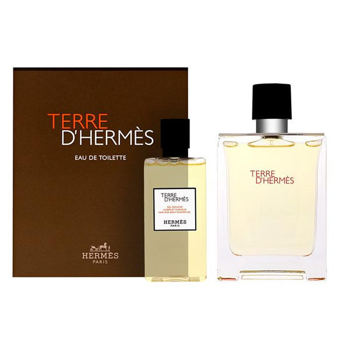 HermΓ¨s Terre DΒ΄Hermes Eau De Toilette Spray 100ml Set 2 Pieces
