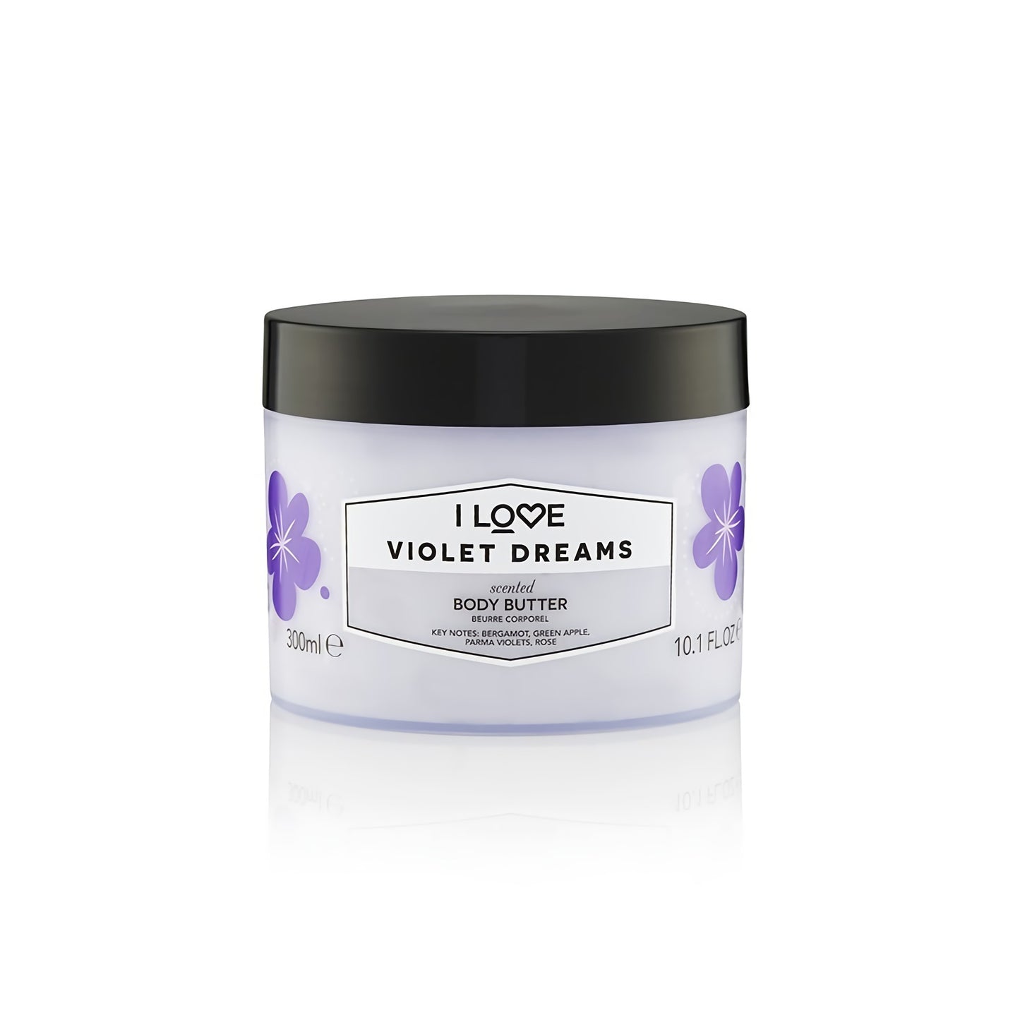 I Love, Signature Collection, Vegan, Hydrating, Violet Dreams, Body Butter, 330 ml