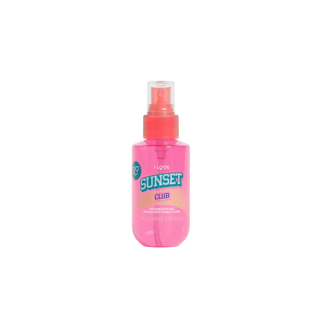I Love, Sunset Club, Scented Spray, For Women, 100 ml