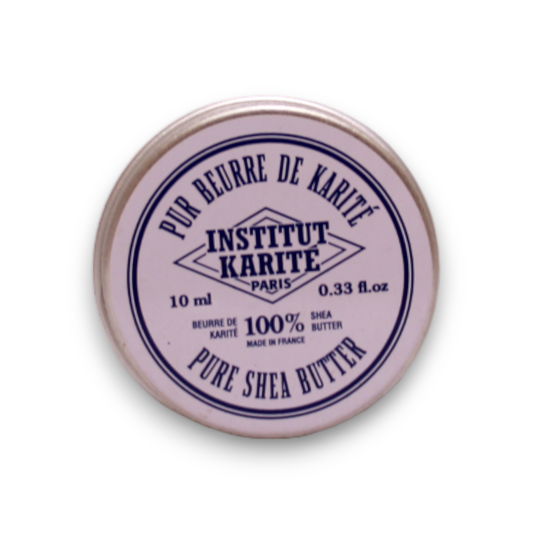 Institut Karite Paris, Pure Shea Butter, Fragrance Free, Soothing & Moisturizing, Body Butter, 10 ml