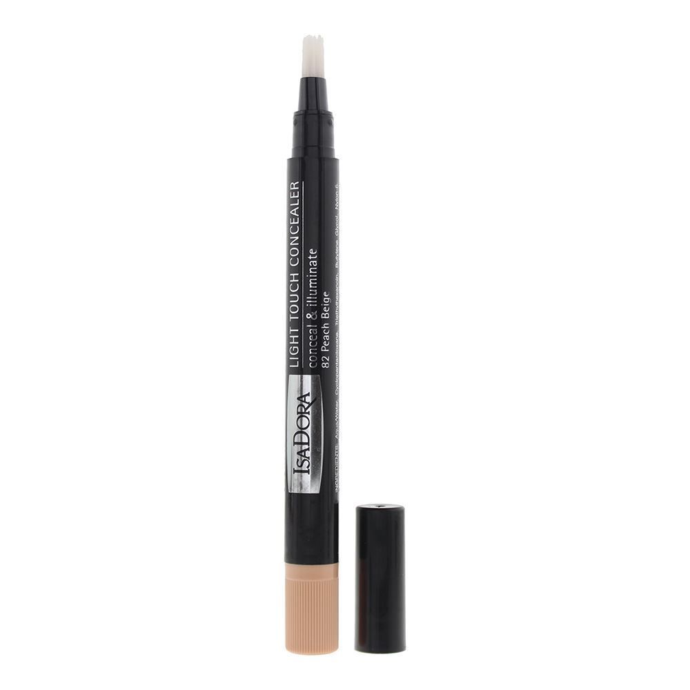IsaDora, Light Touch, Highlighting, Under-Eye Concealer Pen, 82, Peach Beige, 2.2 g