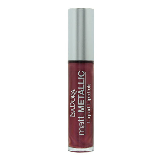 IsaDora, Matt Metallic, Liquid Lipstick, 83, Burgundy Bite, 7 ml