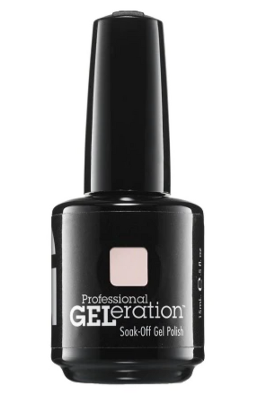 Jessica, GELeration Colours, Semi-Permanent Nail Polish, GEL-1128, Bare It All, 15 ml