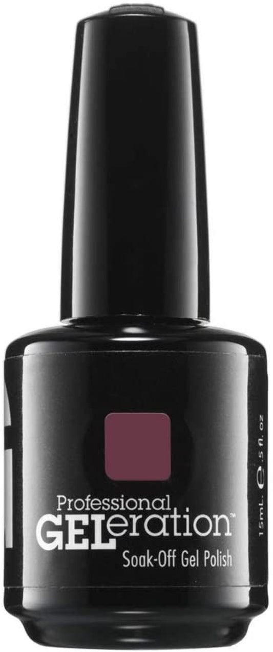 Jessica, GELeration Colours, Semi-Permanent Nail Polish, GEL-1179, Mauve-Lous Nights, 15 ml