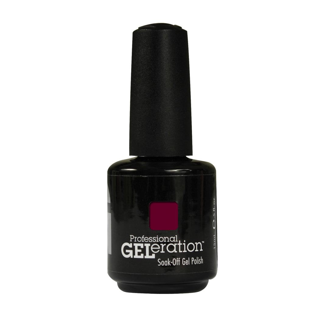 Jessica, GELeration Colours, Semi-Permanent Nail Polish, GEL-641, Sexy Siren, 15 ml