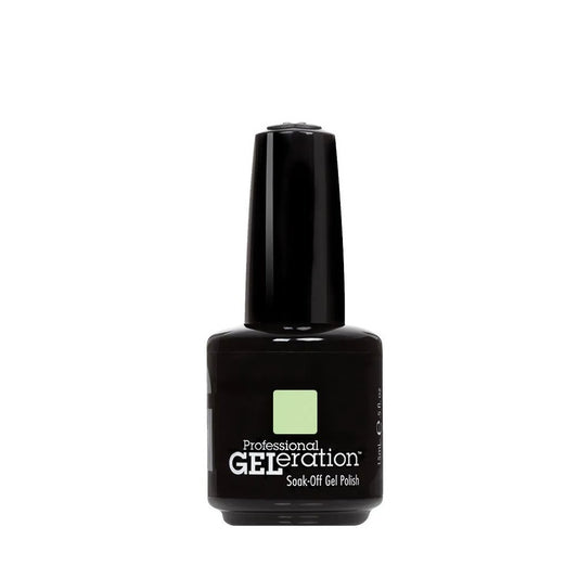 Jessica, Professional GELeration, Semi-Permanent Nail Polish, GEL-657, Viva La Lime Lights, 15 ml