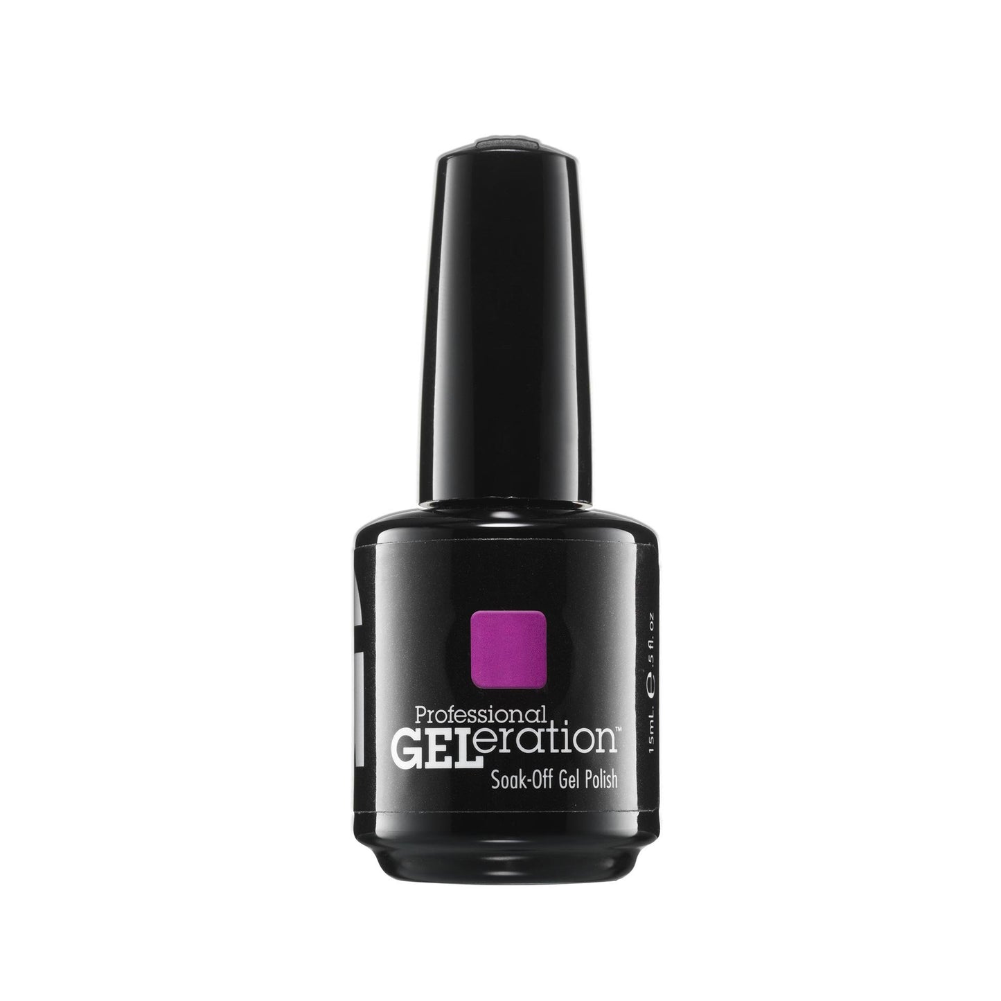 Jessica, GELeration Colours, Semi-Permanent Nail Polish, GEL-678, Pretty In Purple, 15 ml