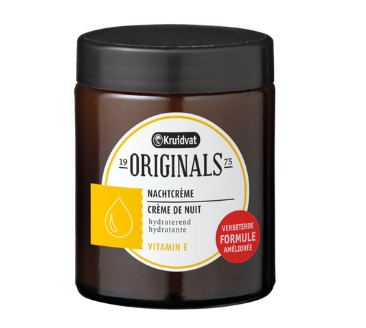 Kruidvat, Originals, Vitamin E, Hydrating, Night, Cream, 100 ml