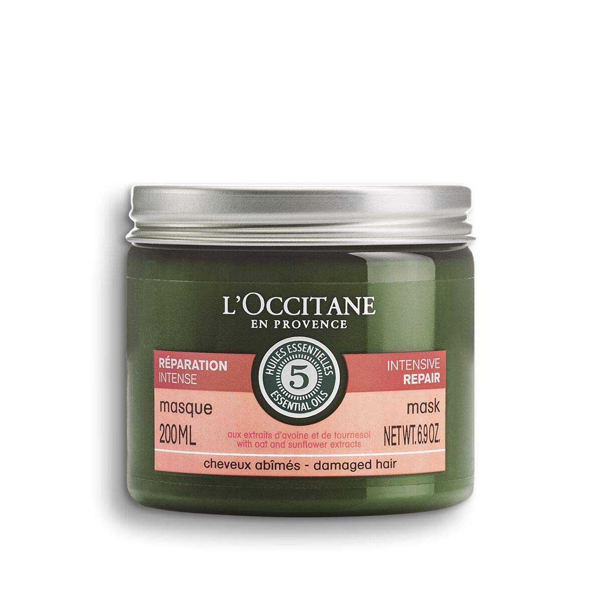 L'Occitane en Provence, Aromachologie Intensive, Hair Treatment Cream Mask, For Repairing, 200 ml