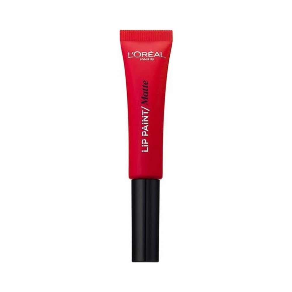 L'Oreal Paris, Infaillible Lip Paint, Liquid Lipstick, 204, Red, 8 ml