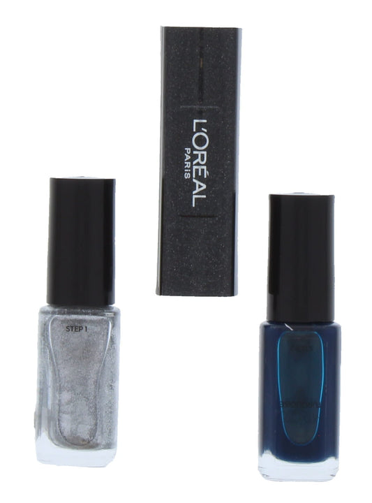 L'Oreal Paris, Infallible, Nail Polish 2-In-1, MTX 030, Turquoise, 2 x, 5 ml