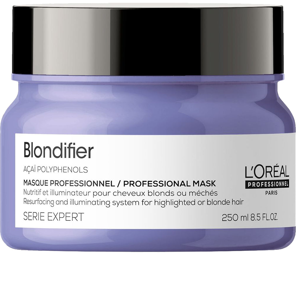 L'Oreal Professionnel, Serie Expert Blondifier, Acai Polyphenols, Hair Treatment Cream Mask, Resurfacing And Illuminating, 250 ml