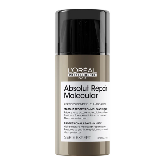 L'Oreal Professionnel, Serie Expert Absolut Repair Molecular, Hair Leave-In Cream Treatment, For Repairing, 100 ml