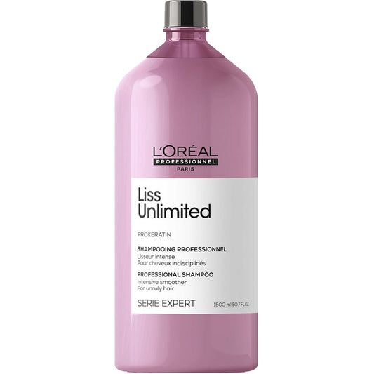 L'Oreal Professionnel, Serie Expert Liss Unlimited, Hair Shampoo, For Smoothening, 1500 ml