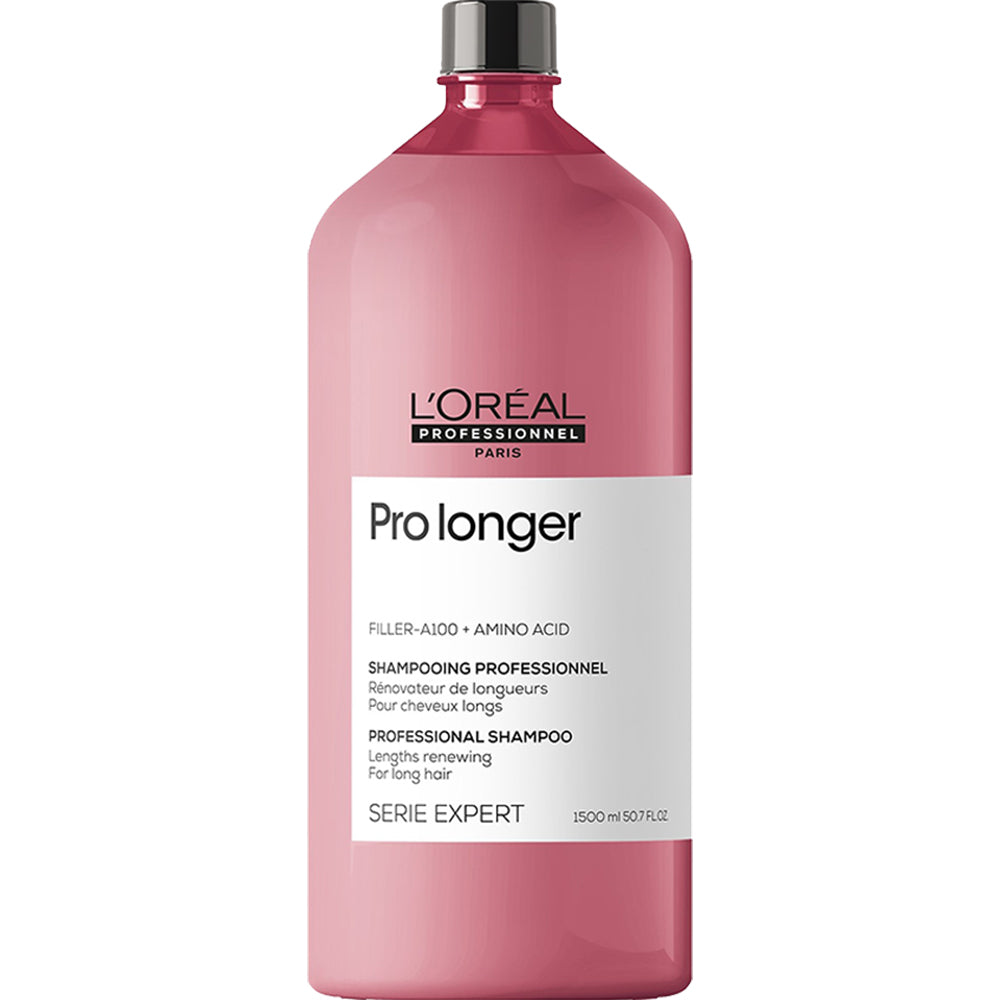 L'Oreal Professionnel, Serie Expert Pro Longer, Filler-A100 + Amino Acid, Hair Shampoo, Lengths Renewing, 1500 ml