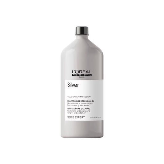 L'Oreal Professionnel, Serie Expert Silver, Hair Shampoo, Neutralizing & Brightening, 1500 ml