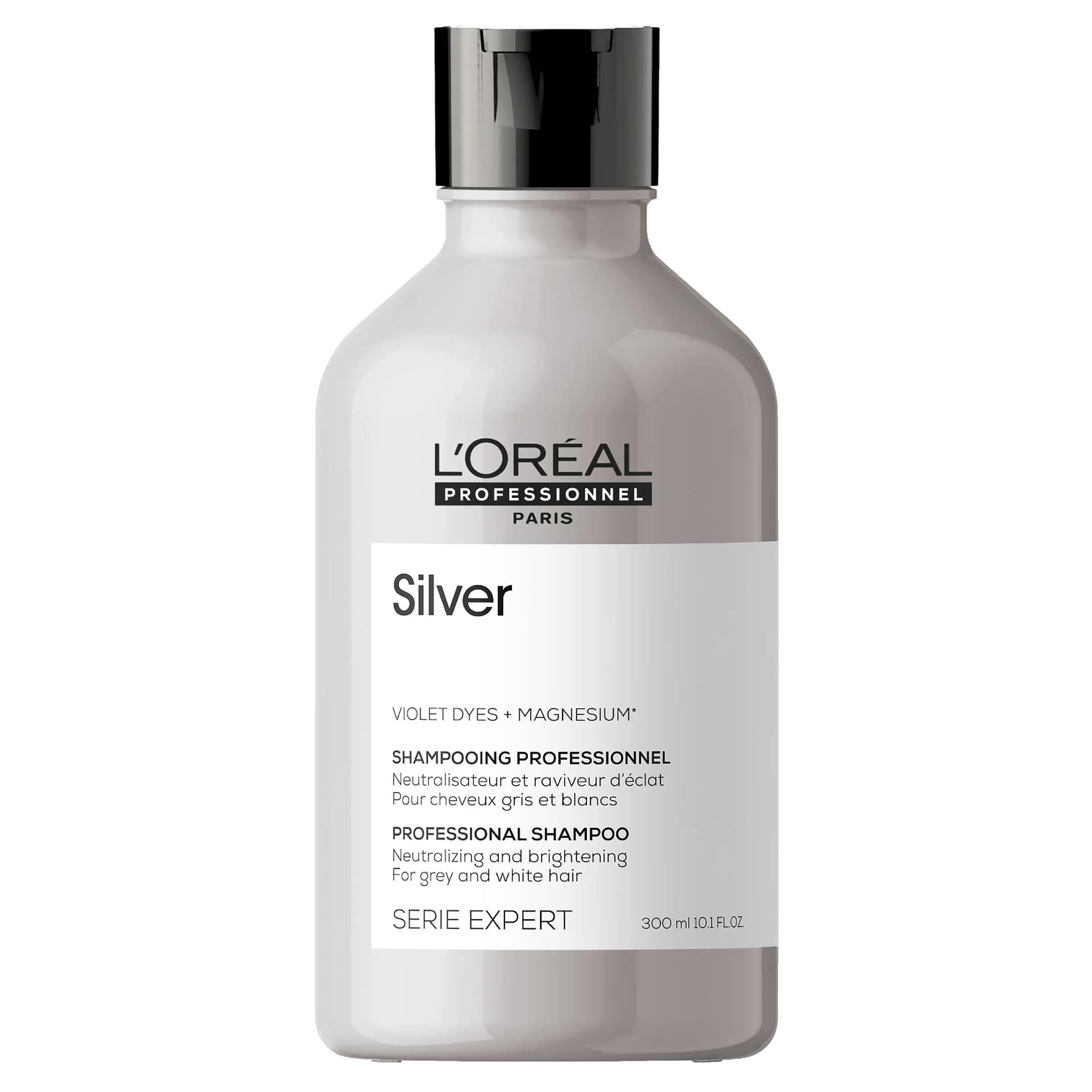 L'Oreal Professionnel, Serie Expert Silver, Hair Shampoo, Neutralizing & Brightening, 300 ml