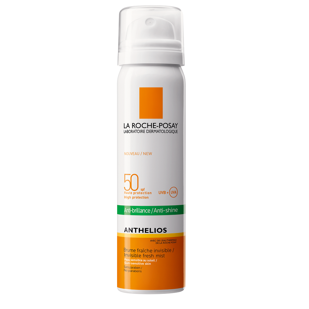 La Roche-Posay, Anthelios, Mattifying, Spray, For Face, SPF 50, 75 ml