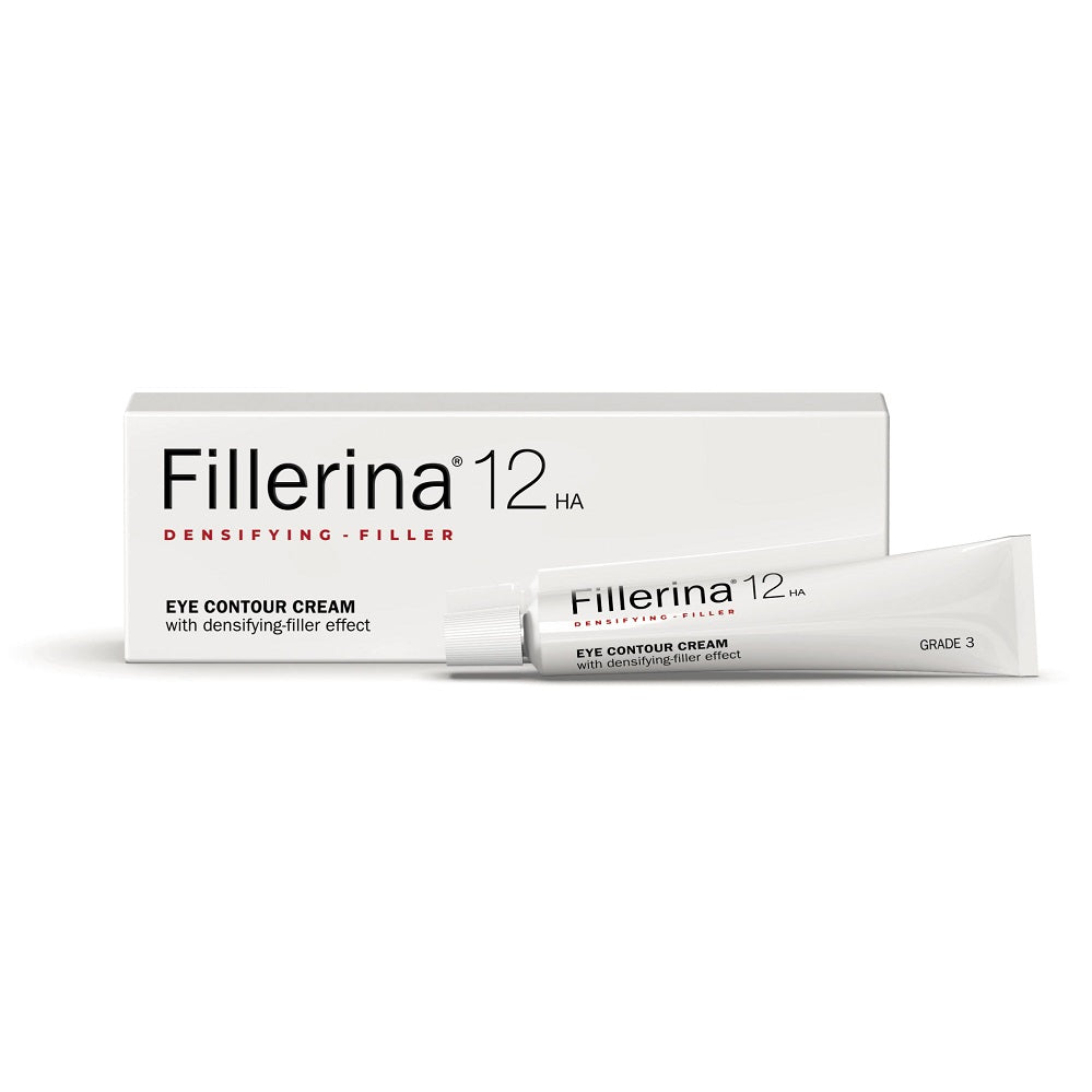 Labo, Fillerina 12HA Densifying Filler Grade 3, Hydrate & Firm, Eye Cream, 15 ml
