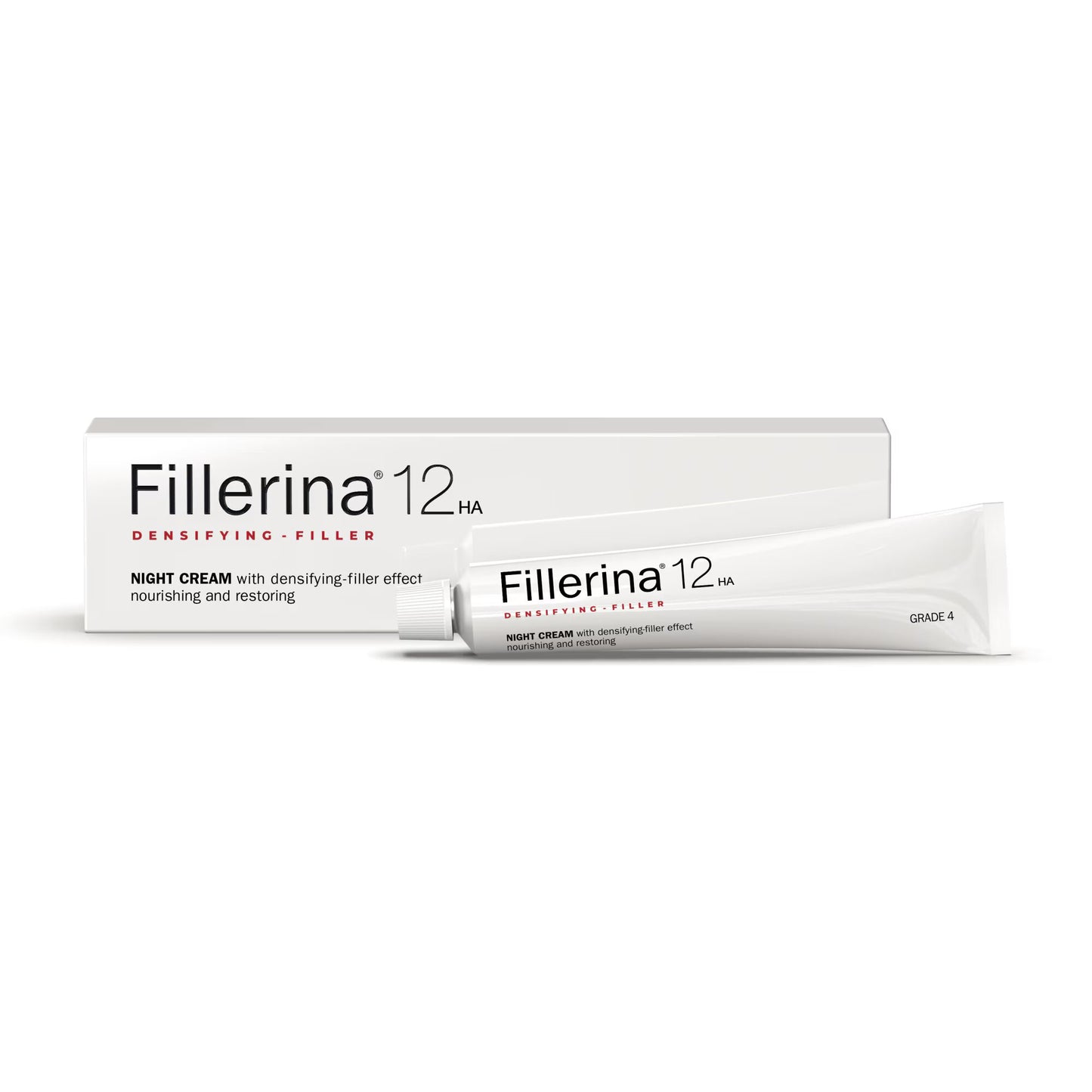 Labo, Fillerina 12HA Densifying Filler Grade 4, Nourishing & Restoring, Night, Cream, For Face, 50 ml