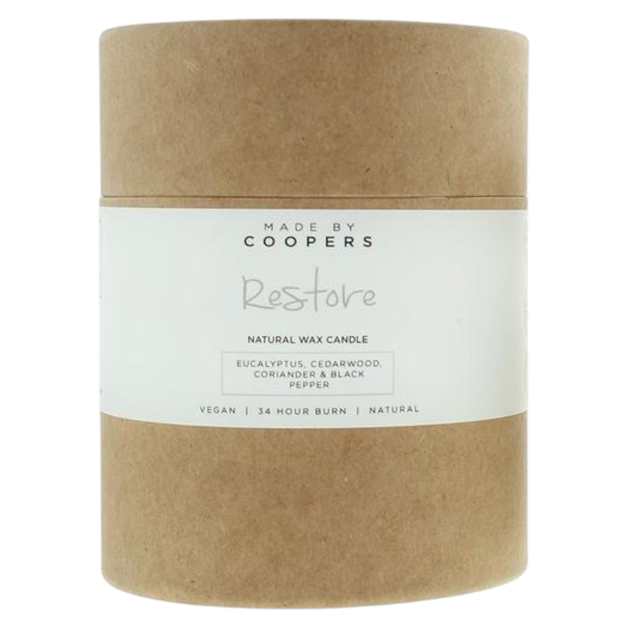 Made By Coopers, Restore, Eucalyptus, Scented Candle, 175 g