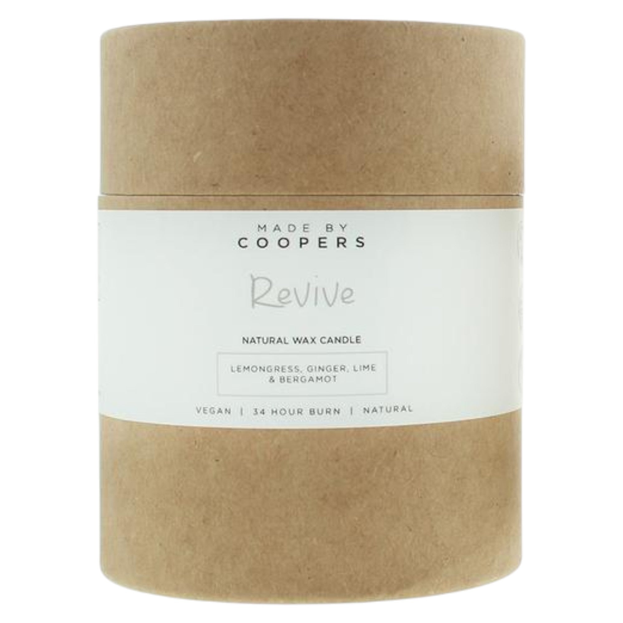 Made By Coopers, Revive, Lemongrass, Scented Candle, 175 g