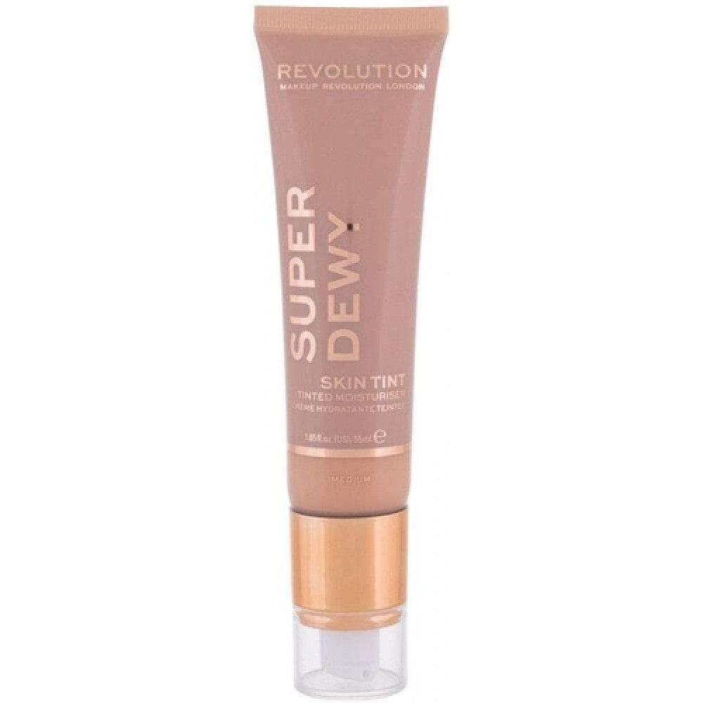 Makeup Revolution, Superdewy, Tinted Moisturizer, Medium, 55 ml