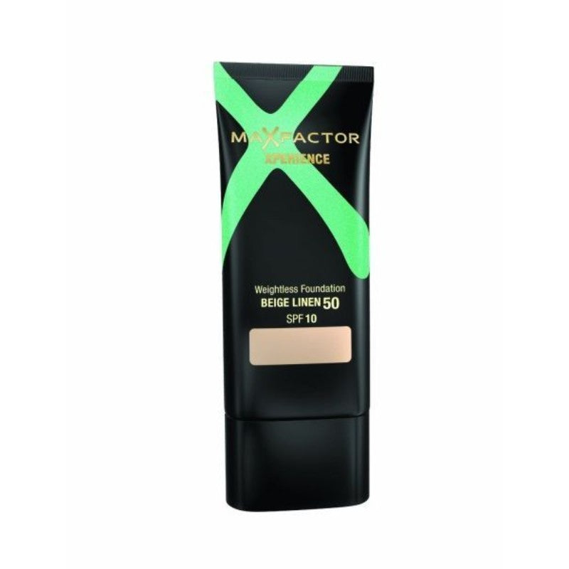 Max Factor, Xperience, Liquid Foundation, 50, Beige Linen, SPF 10, 30 ml