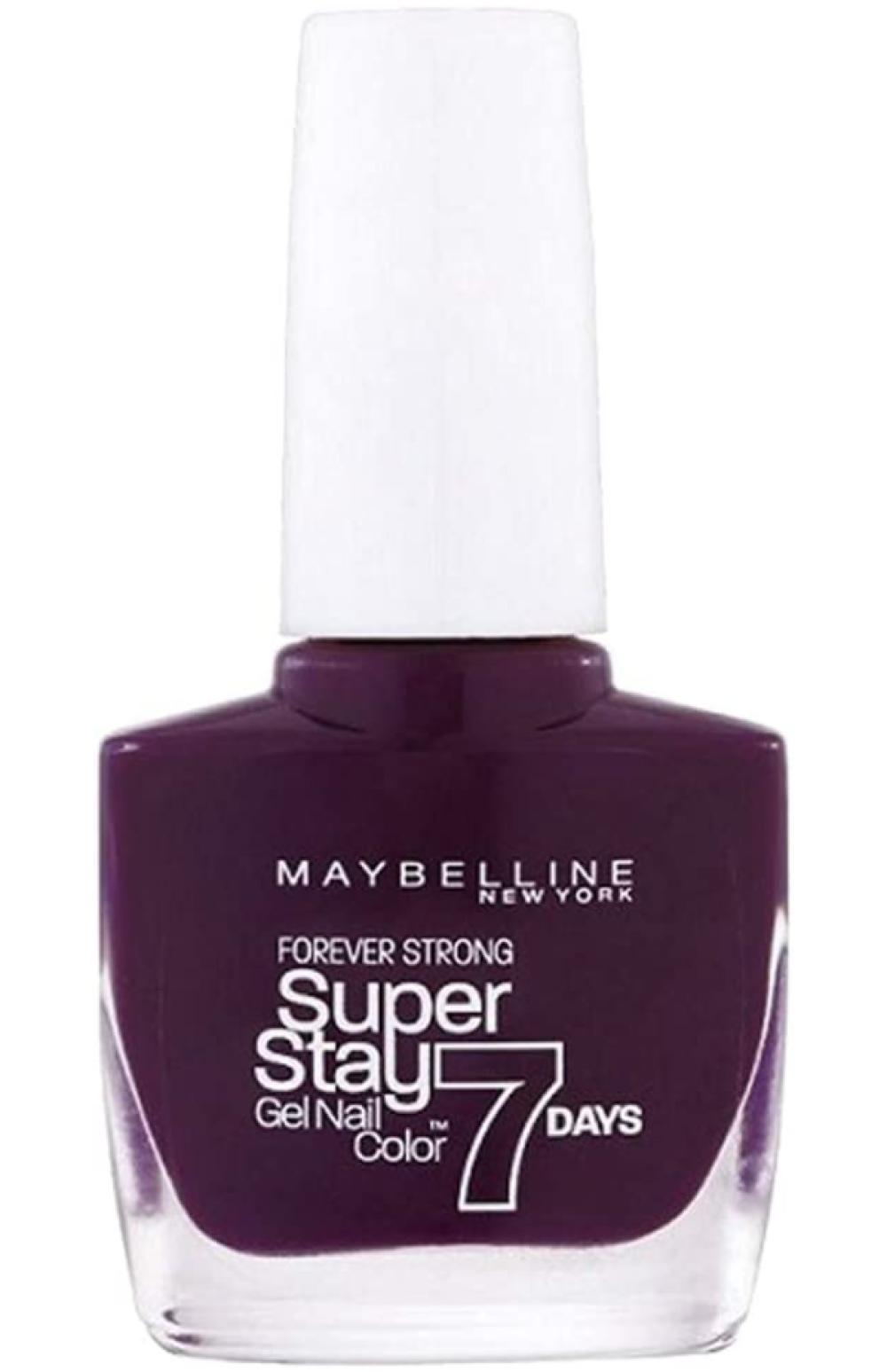 Maybelline, Forever Strong Super Stay 7 Days, Nail Polish, Nr. 05, Extreme Black Current, 10 ml