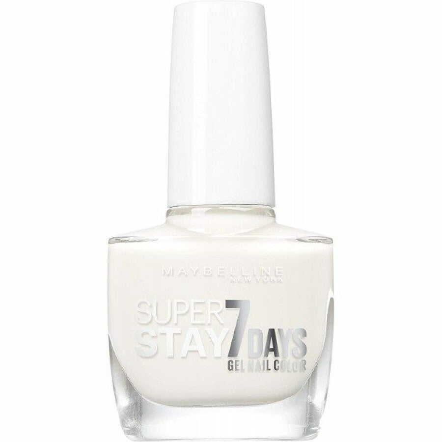 Maybelline, Super Stay 7 Days, Colour Corrector, Nail Polish, 071, Pur White, 10 ml