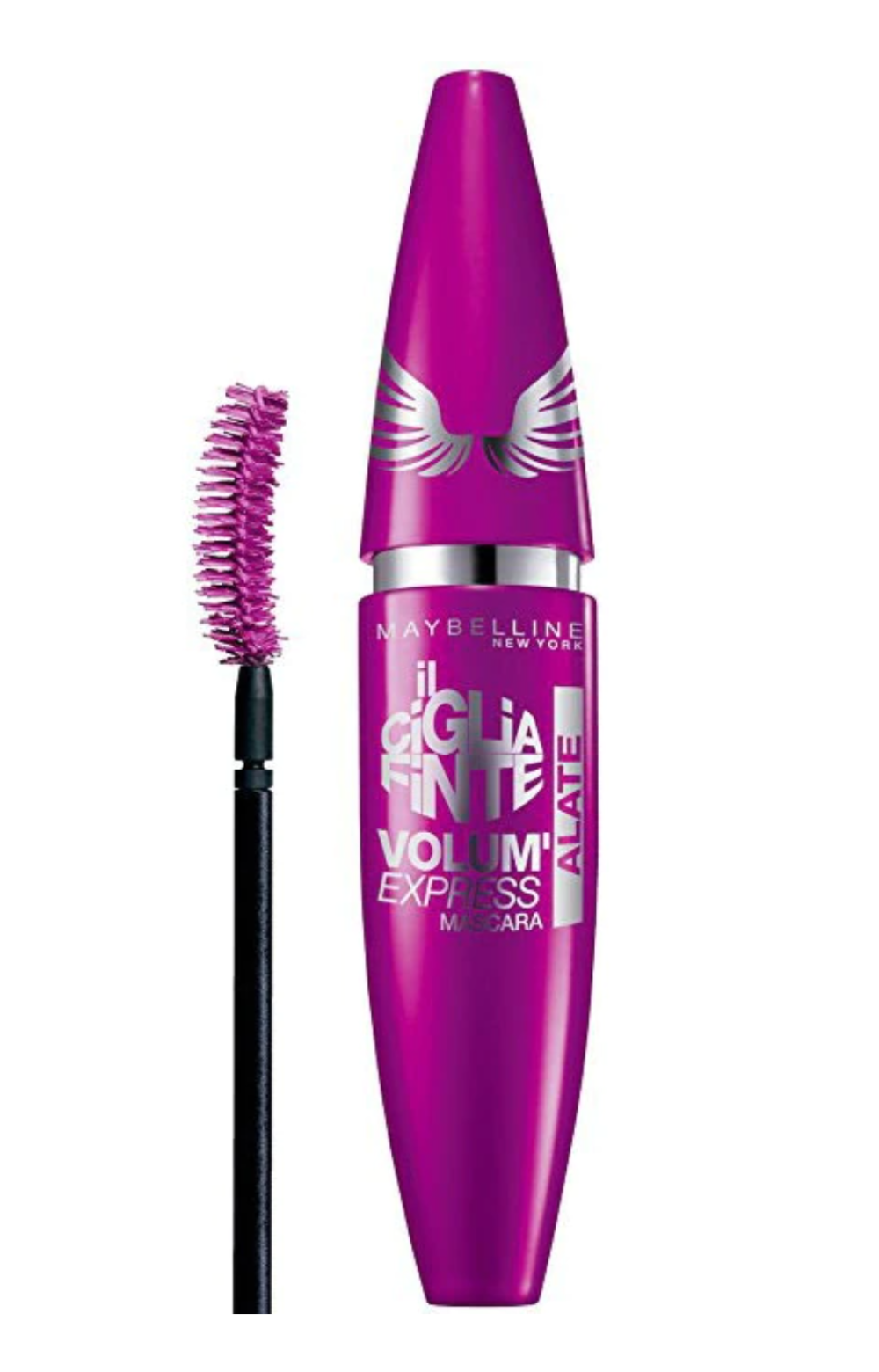 Maybelline, Volum Express Il Ciglia Finte Alate, Mascara, Black, 10.6 ml