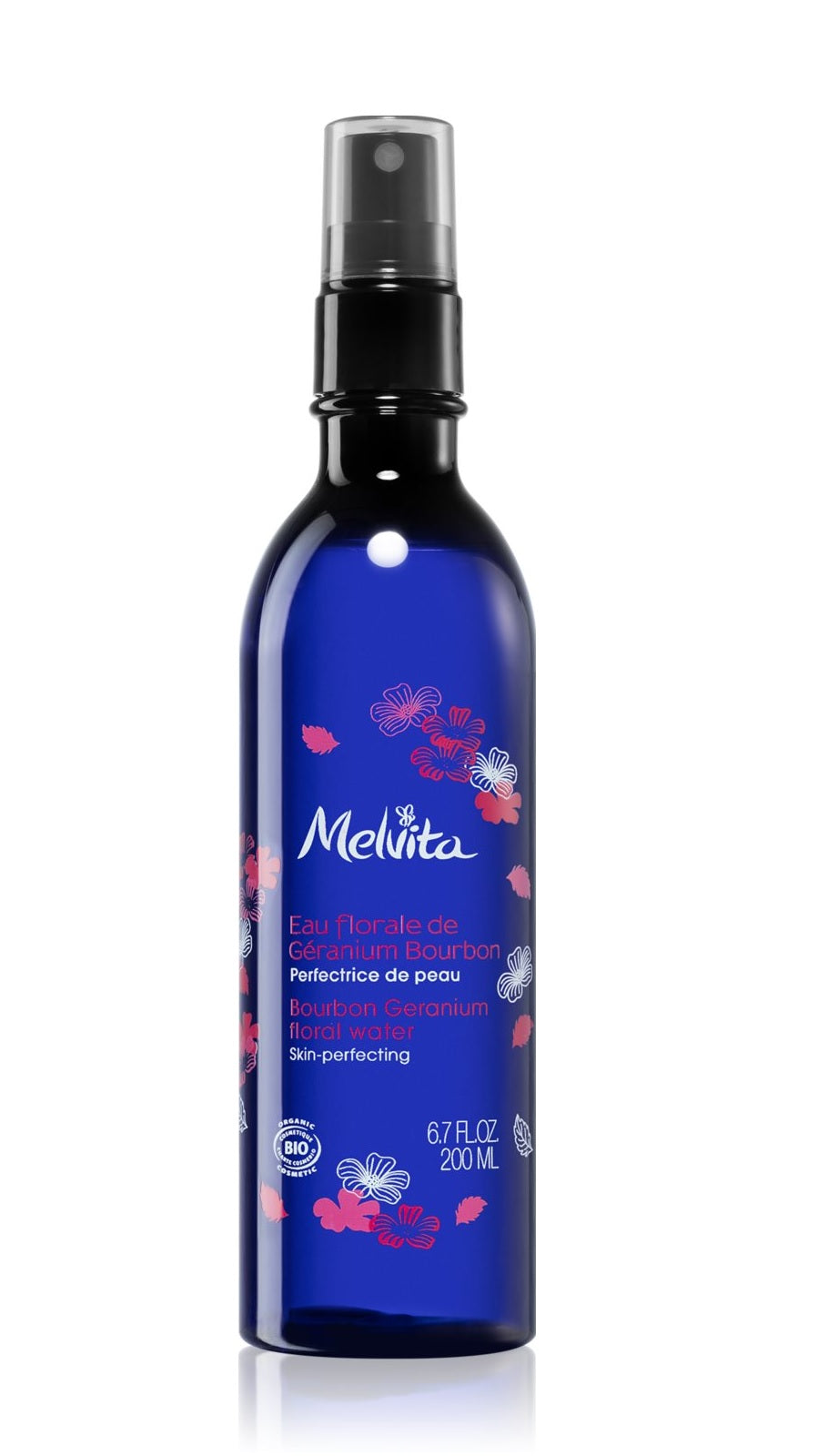 Melvita, Bourbon Geranium , Organic, Refining, Floral Water, For Face, 200 ml *Tester