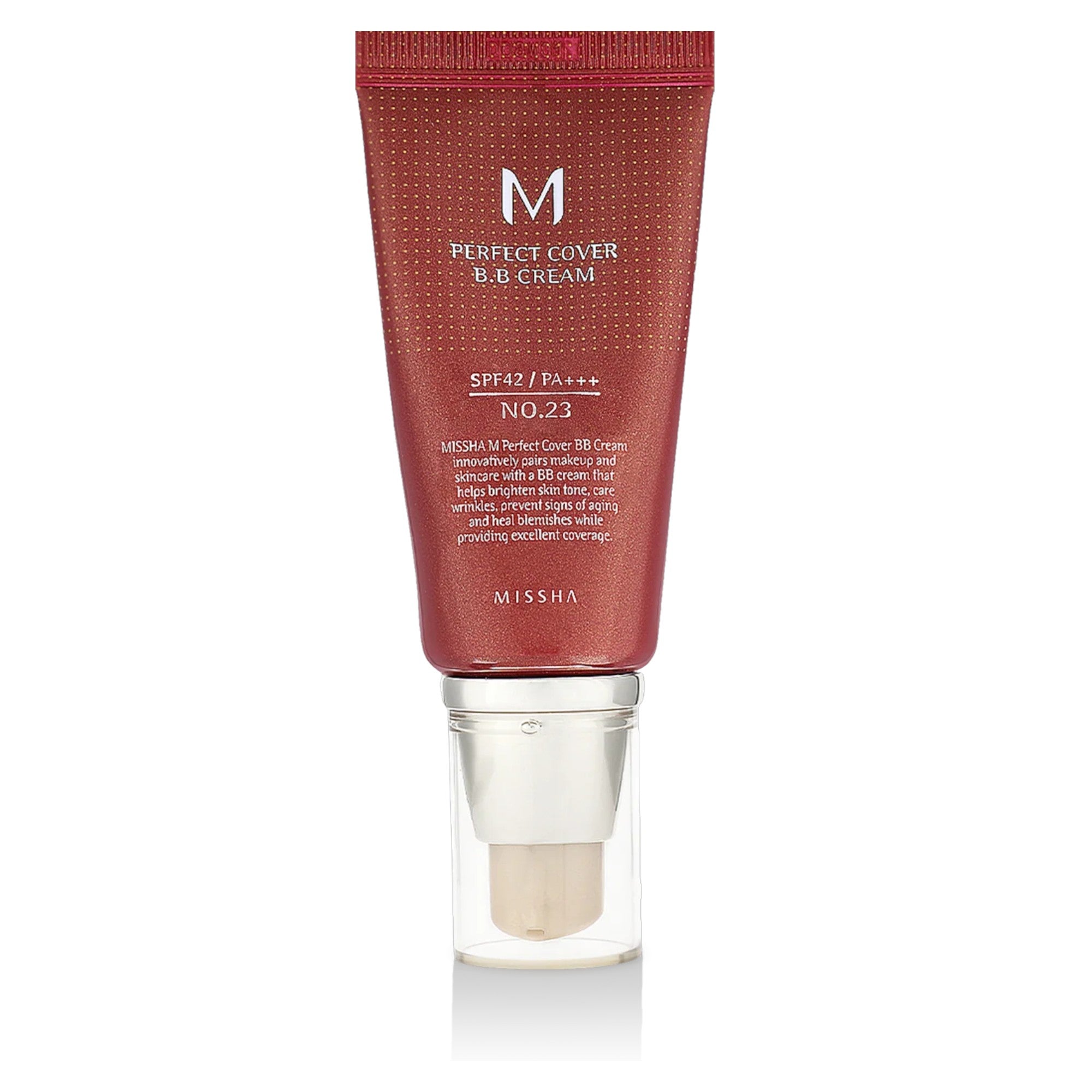 Missha, Perfect Cover, BB Cream, 23, Natural Beige, Yes, 50 ml