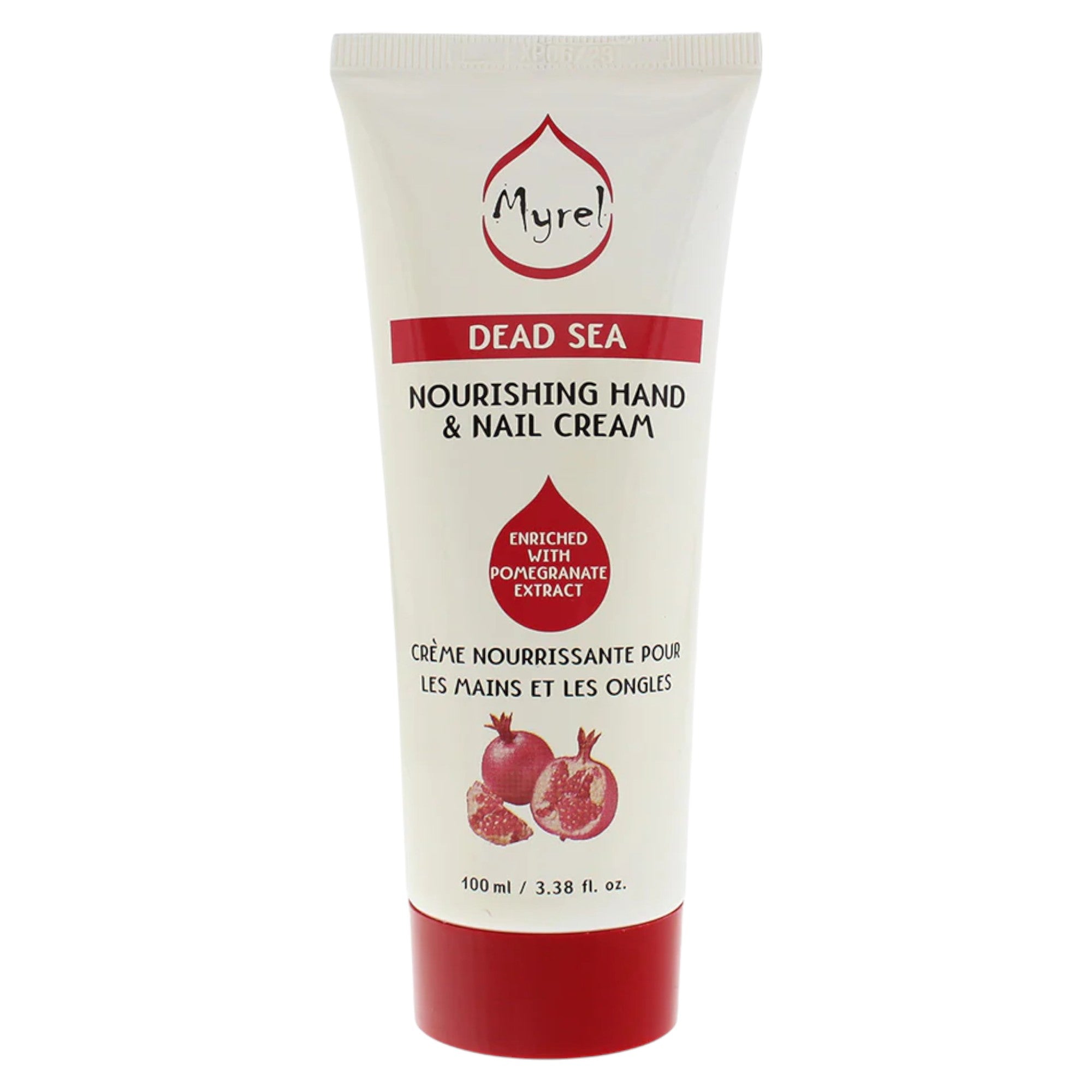 Myrel, Dead Sea, Hydrating, Hand Cream, Pomegranate, 100 ml