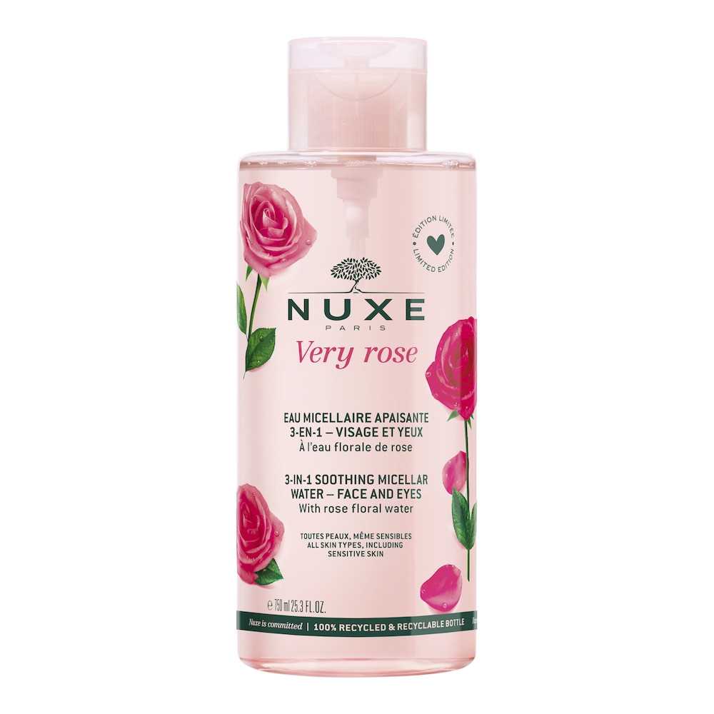 Nuxe, Very Rose, Cleansing, Micellar Water, For All Skin Types, 750 ml