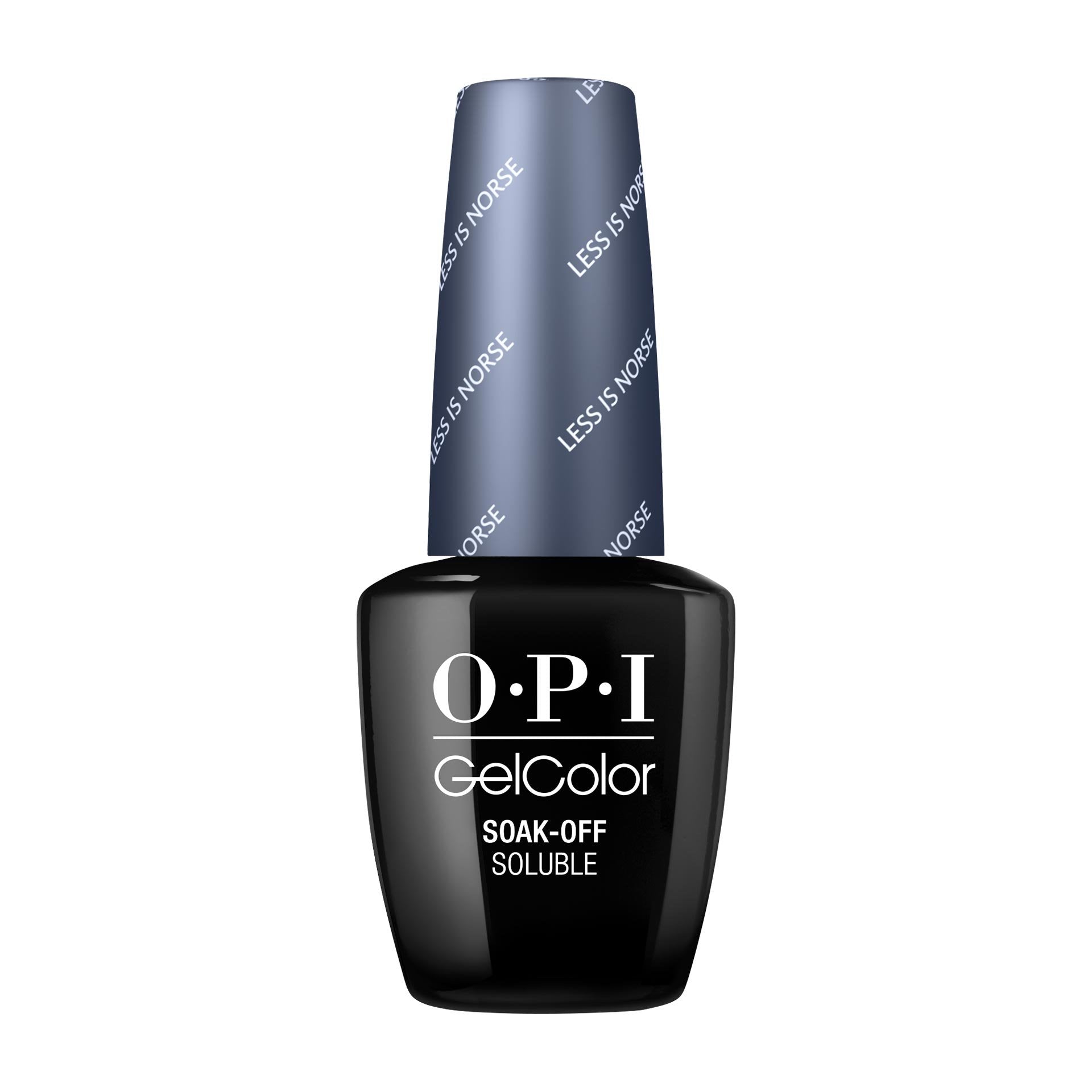 Opi, Gel Color, Semi-Permanent Nail Polish, Less Is Norse, 15 ml