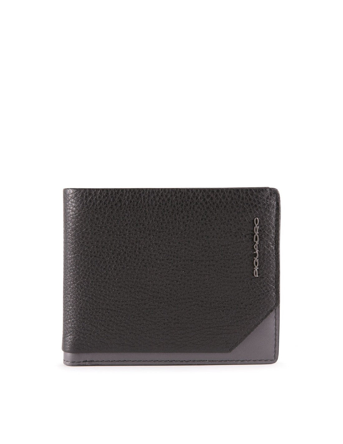 Piquadro, Tallin, Leather Wallet, 42023100, Black, For Men