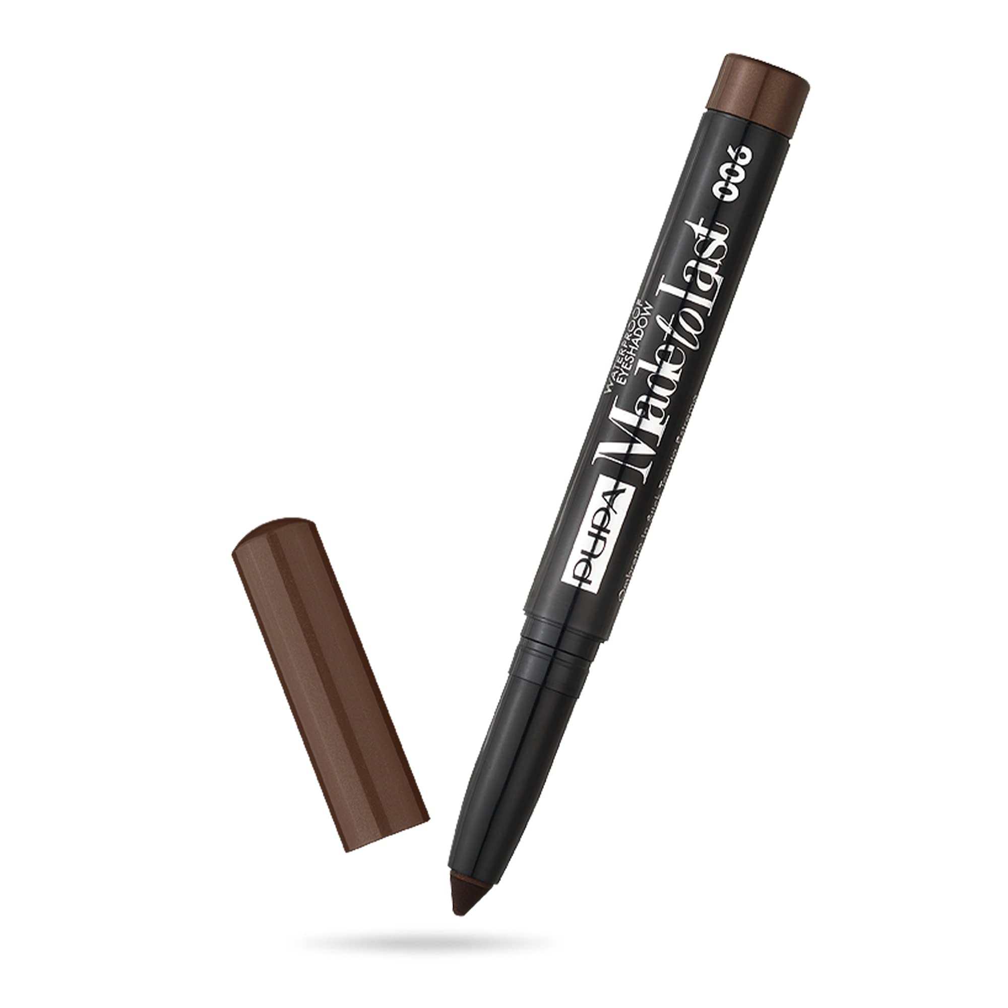 Pupa, Made To Last, Paraben-Free, Waterproof, Eyeshadow Stick, 06, Bronze Brown, 1.4 g *Tester