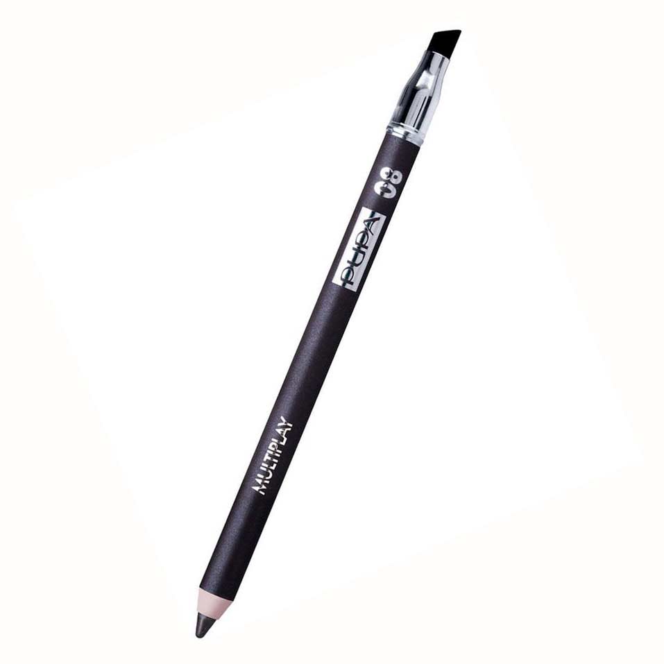 Pupa, Multiplay, Double-Ended, Eyeshadow & Kajal Eyeliner 2-In-1, 08, Basic Brun, 1.2 g *Tester