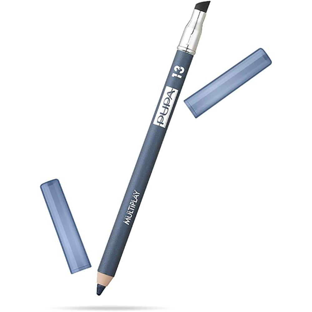 Pupa, Multiplay, Double-Ended, Eyeshadow & Kajal Eyeliner 2-In-1, 13, Sky Blue, 1.2 g *Tester