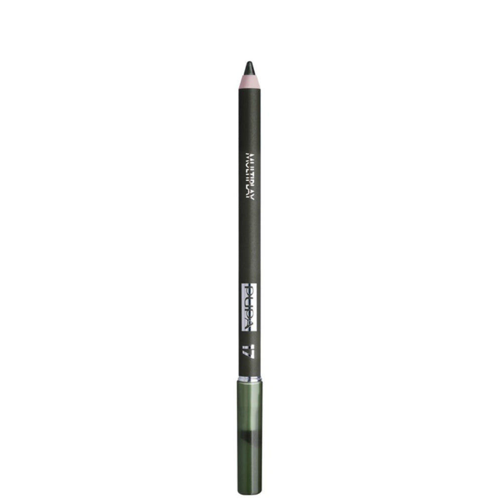 Pupa, Multiplay, Double-Ended, Eyeshadow & Kajal Eyeliner 2-In-1, 17, Elm Green, 1.2 g *Tester