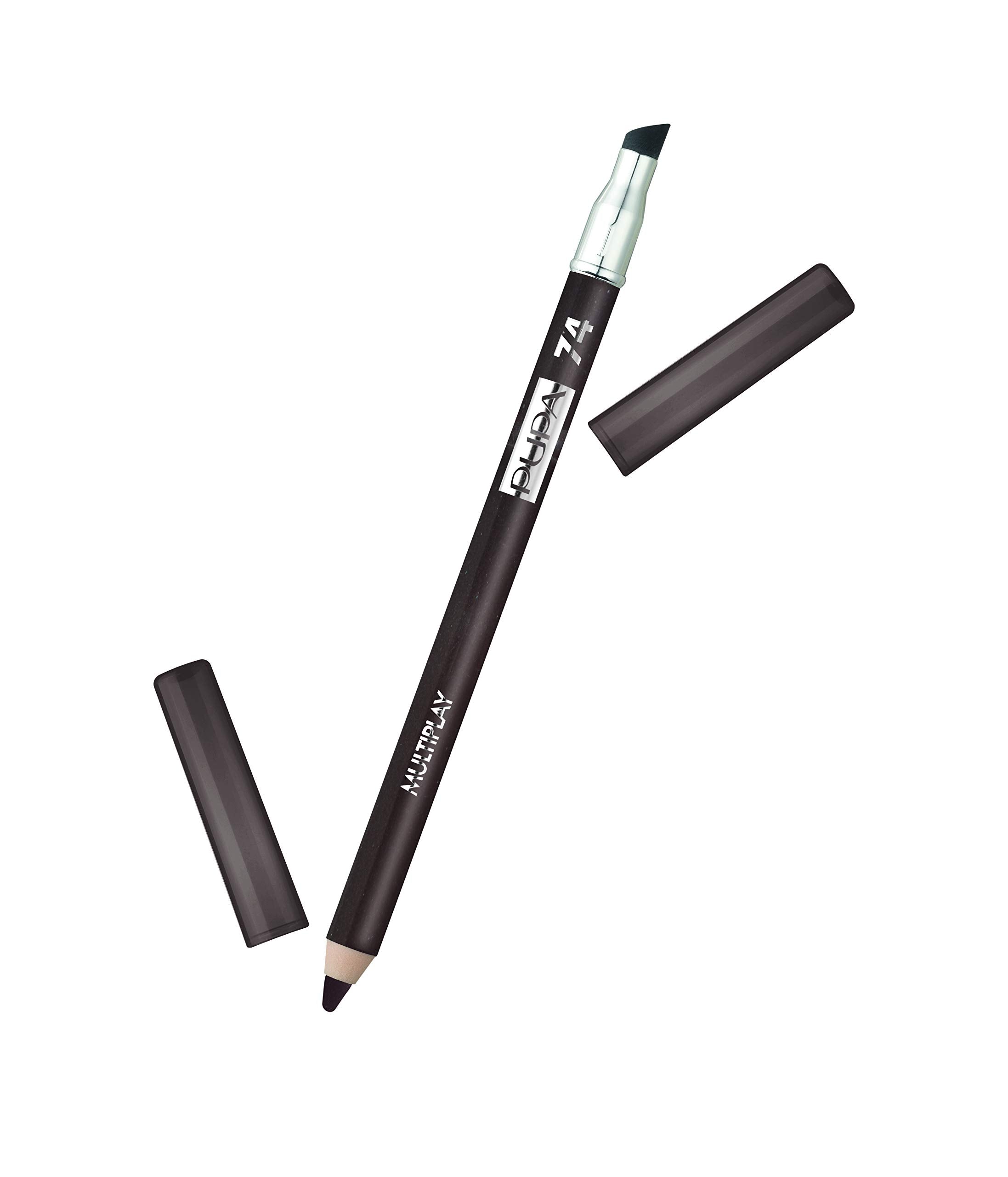 Pupa, Multiplay, Double-Ended, Eyeshadow & Kajal Eyeliner 2-In-1, 74, I Love Brownie, 1.2 g *Tester