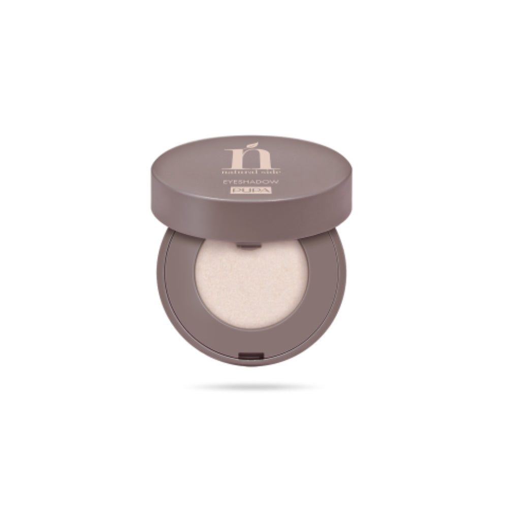 Pupa, Natural Side, Satin Finish, Eyeshadow Powder, 03, Silky White, 2 g *Tester