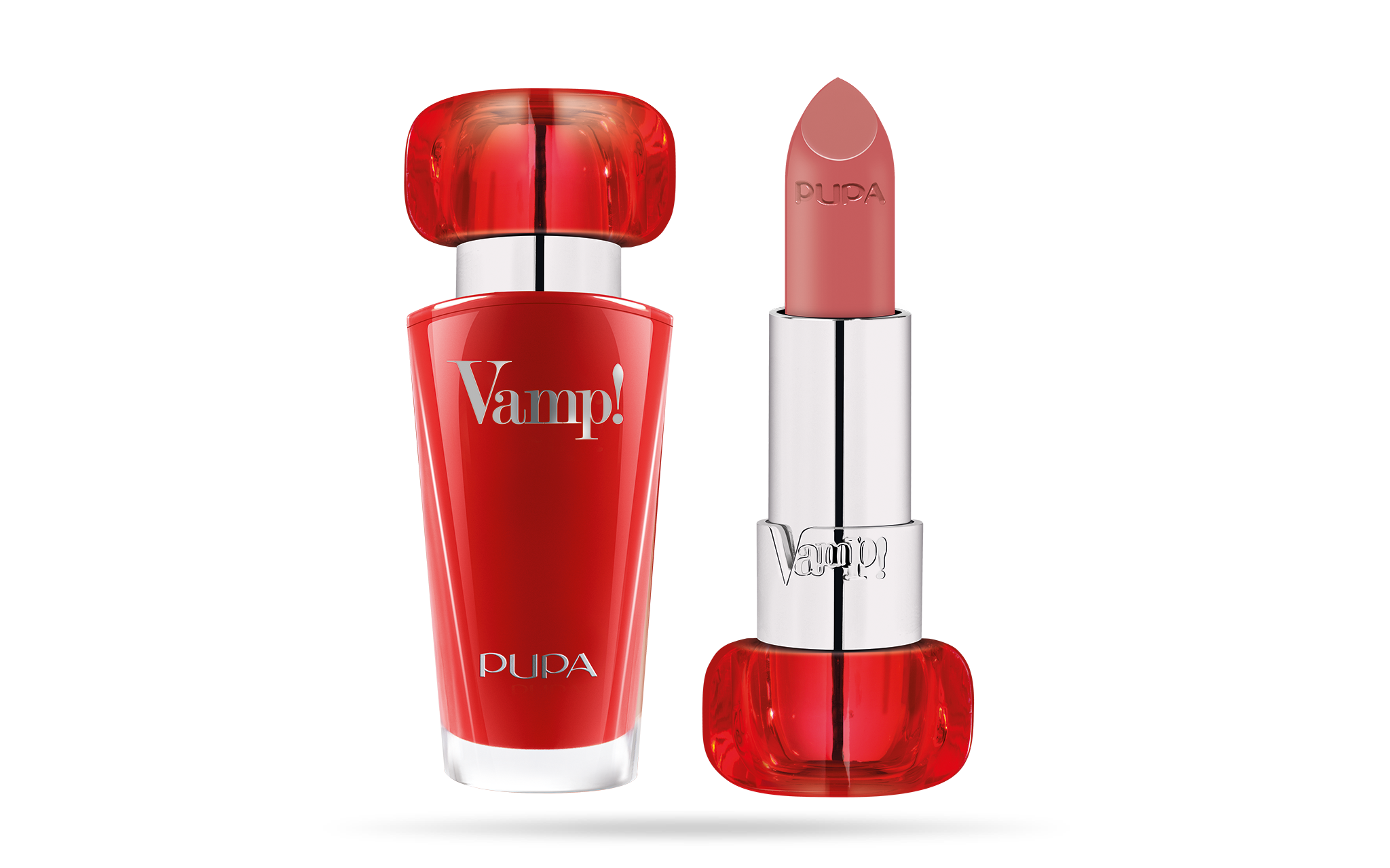 Pupa, Vamp!, Paraben-Free, Volume, Cream Lipstick, 206, Toasted Rose, 3.5 g *Tester