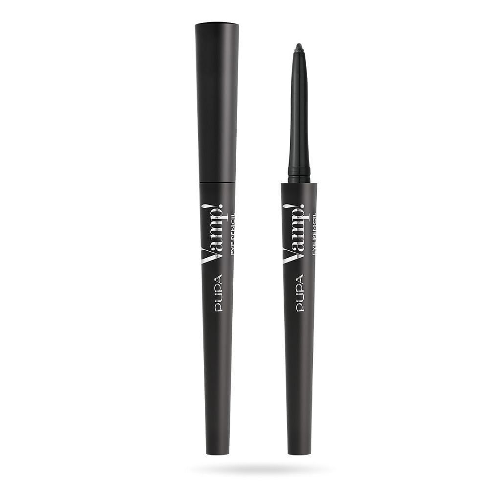Pupa, Vamp!, Paraben-Free, Waterproof, Kohl Kajal Eyeliner, 100, Iconic Black, 0.35 g