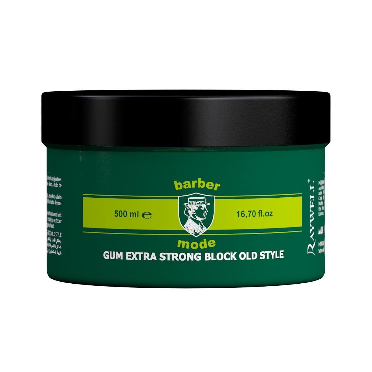 Raywell, Barber Mode, Hair Styling Wax, For Styling, Extra Strong Hold, 500 ml