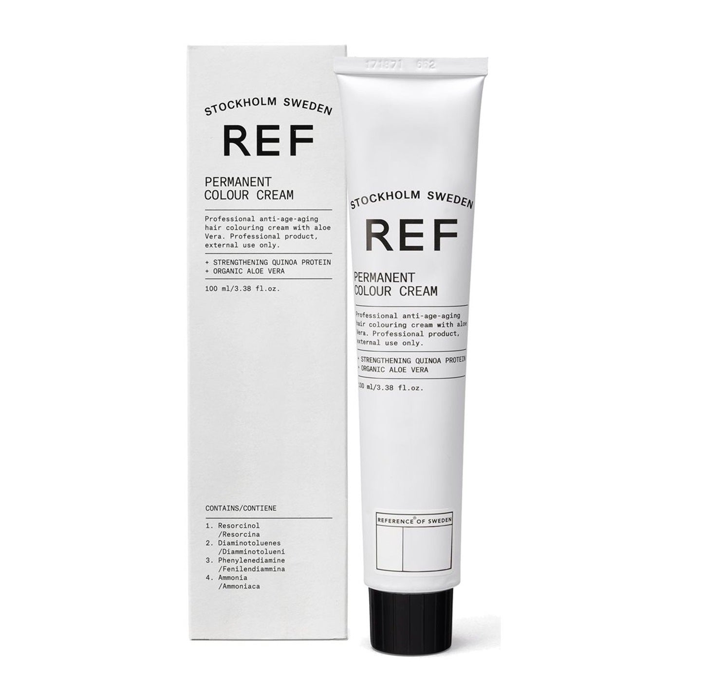 Ref Stockholm, Permanent Colour, Vegan, Permanent Hair Dye,  Rose, 100 ml