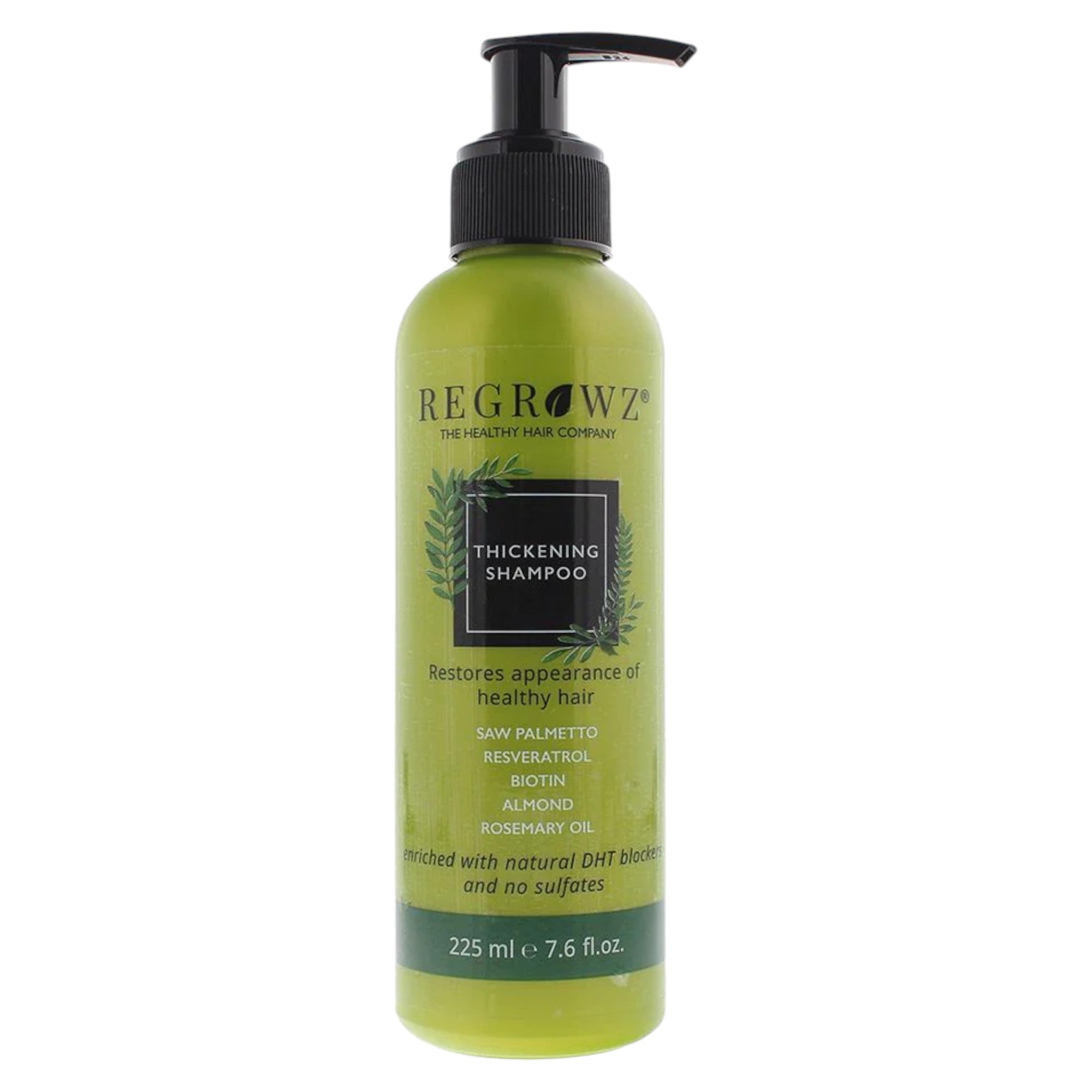 Regrowz, Thickening Shampoo, Hair Shampoo, Thickening, 225 ml
